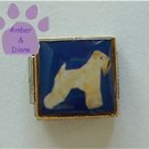 Soft Coated Wheaten Terrier Dog 9mm Custom Photo Italian Charm