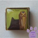 Yorkshire Terrier 9mm Custom Photo Italian Charm