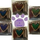 Mood Heart Italian Charm Changes color with your moods