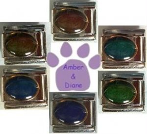 Mood Oval Italian Charm Changes color with your moods