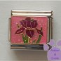 Fabulous Purple Iris or Cockscomb Flower Italian Charm