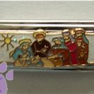 Nativity Scene Super Link Italian Charm Mary, Joseph, baby Jesus