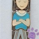 Little Boy Triple Link Italian Charm - arms crossed