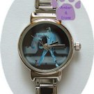 Zodiac Silvertone Italian Charm Watch LIBRA Sept 23 to Oct 22