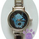 Zodiac Silvertone Italian Charm Watch TAURUS April 20 to May 20