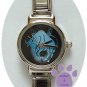 Zodiac Silvertone Italian Charm Watch TAURUS April 20 to May 20