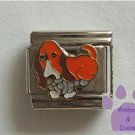 Bassett Hound Italian Charm
