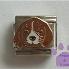 Cute Beagle Puppy Dog Italian Charm