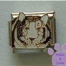 Gorgeous Ghost Tiger Italian Charm