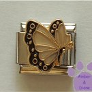 April BUTTERFLY Birthstone with white-diamond colored wings