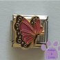 October BUTTERFLY Birthstone pink-tourmaline opal colored wings