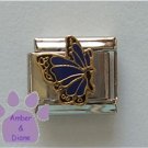 September BUTTERFLY Birthstone with deep blue-sapphire color win