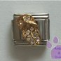 Flip Flop Crystal Birthstone Italian Charm Diamond-Clear   April