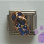Flip Flop Crystal Birthstone Italian Charm Sapphire-Blue September