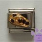 Flip Flop Garnet Crystal Birthstone Italian Charm for January