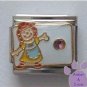 June Birthstone RAG DOLL Italian Charm with Alexandrite Crystal