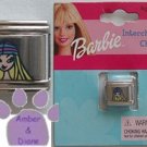Barbie Italian Charm in a pink and blue hat