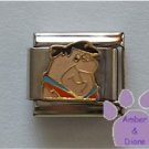 Fred Flintstone Italian Charm Close up