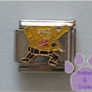 SpongeBob SquarePants Italian Charm with microphone