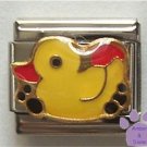 Cute Yellow Rubber Duckie Italian Charm Baby Duck