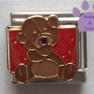A Big Bear Hug Italian Charm Teddy Bear Hug
