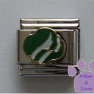 Girl Scout Symbol Italian Charm in green and white