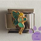 Lovely Fairy with Teal Glitter Wings Italian Charm