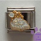 Spellbook Italian Charm with Magic Dust and Glitter Smoke