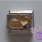 Picnic Basket Italian Charm with French Bread