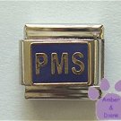 PMS Italian Charm on blue enamel background