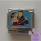 Couple Dancing Italian Charm Ballroom Dancers at a Party