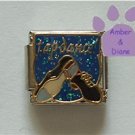 tap dance Italian Charm with Tap Shoes Ready to Dance