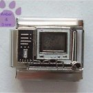 Computer Italian Charm with Tower, Keyboard, Monitor, and Mouse
