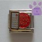 REMOTE CONTROL FREAK Italian Charm Remote with red glitter