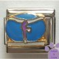 Gymnast on Balance Beam Italian Charm for Gymnastics