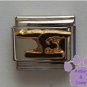 Gymnastics Balance Beam Silhouette Italian Charm for Gymnast