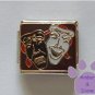 Comedy and Tragedy Masks Italian Charm Drama in black and white