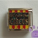 Lets join the CIRCUS Italian Charm on black glitter