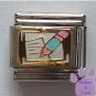 Paper and Pencil Italian Charm for Writer, Teacher or Editor