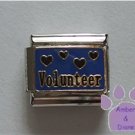 Volunteer Italian Charm with hearts