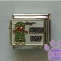 USAF Teddy Bear Italian Charm Aim High United States Air Force