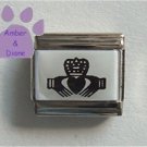 Irish Claddaugh Photo Italian Charm Love or Friendship Symbol