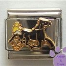 Harness Horse Racing Italian Charm - Trotter or Pacer