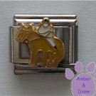 Jockey on Horse Italian Charm Horseback Rider Riding