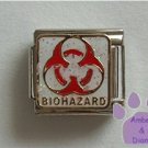 Nuclear Hazard Symbol Italian Charm BIOHAZARD