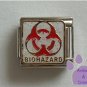 Nuclear Hazard Symbol Italian Charm BIOHAZARD