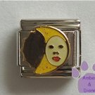 Man in the Moon Against the Sun Italian Charm like an Eclipse