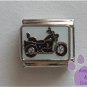 Motorcycle Italian Charm on white