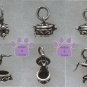 Prayer Box Sterling Silver Pendant Round charm