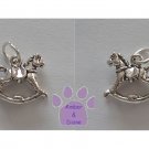 Rocking Horse Sterling Silver Pendant charm